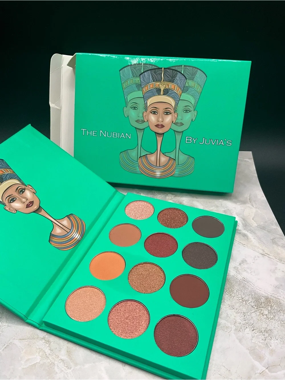 Juvia's Place The Nubian Warm Browns, Golds & Copper Eyeshadow Palette